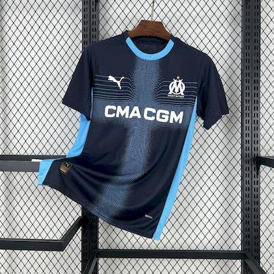 Olympique Marseille 2025-26 Away Football Jersey S-XXL