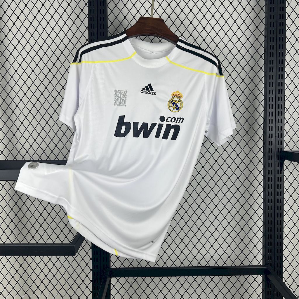 Real Madrid 2009-10 Home Retro Jersey S-XXL