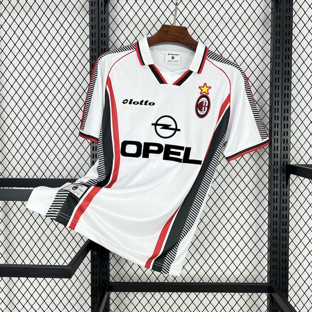 AC Milan 1997-98 Away Retro Jersey S-XXL