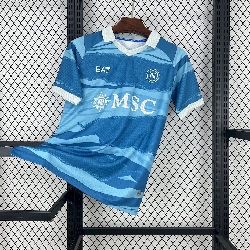 Napoli 2025-26 Partenope Football jersey S-XXL