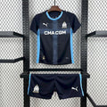 Olympique Marseille 2025-26 Away Kids Kit S-XXL