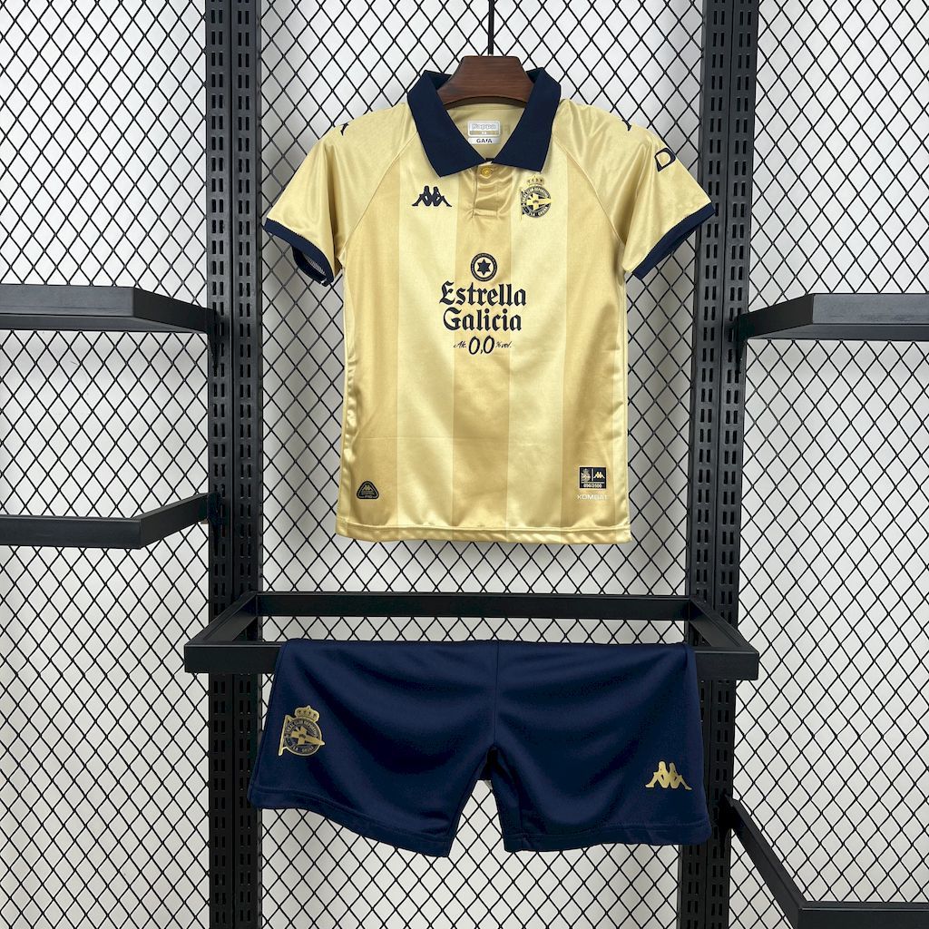 Deportivo La Coruna 25-26 25th Anniversary Edition Kids Kit S-XXL