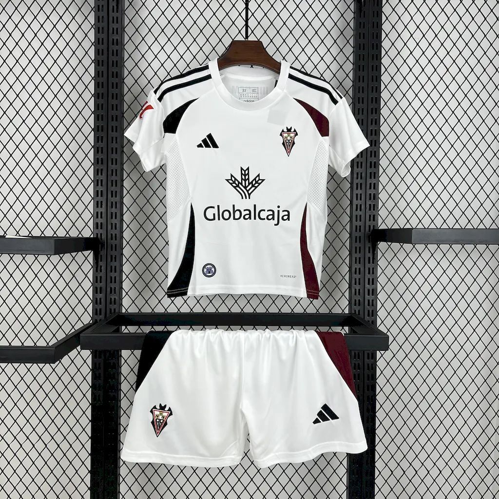 Albacete 2024-25 Home Kids Kit S-XXL