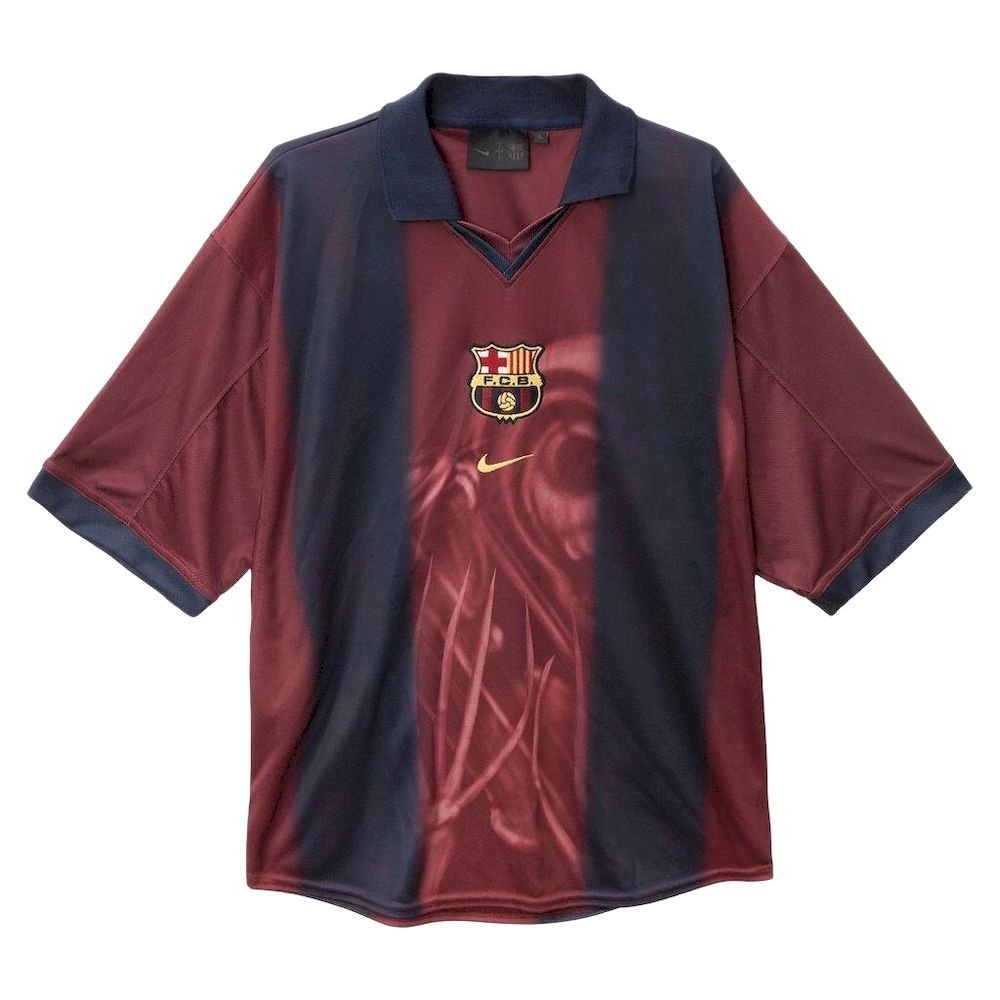 Barcelona 2000-01 Home Retro Skeleton Jersey S-XXL
