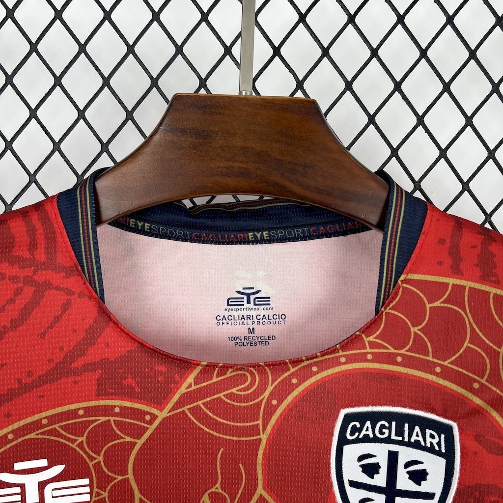 Cagliari Calcio 2024-25 Year of the Snake Limited Edition Football Jer S-XXL