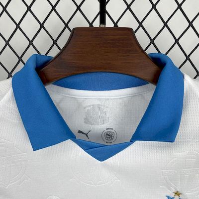 Olympique Marseille 2025-26 Home Kids Kit S-XXL