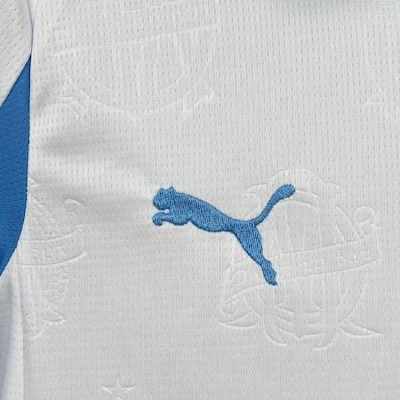 Olympique Marseille 2025-26 Home Kids Kit S-XXL