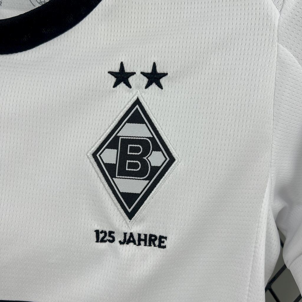 Borussia Mnchengladbach 2025-26 Home Kids Kit S-XXL