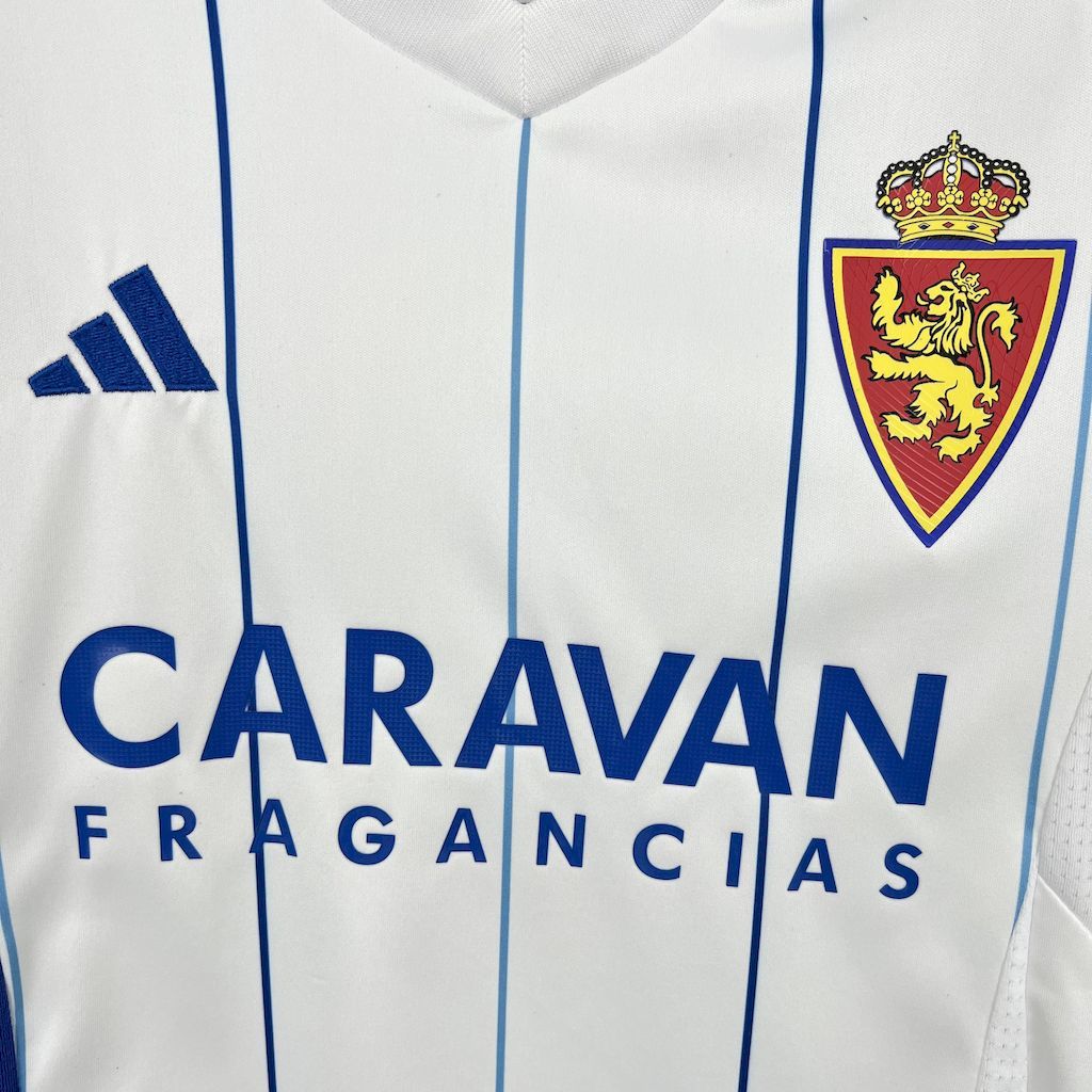 Real Zaragoza 24-25 Home Kids Kit S-XXL