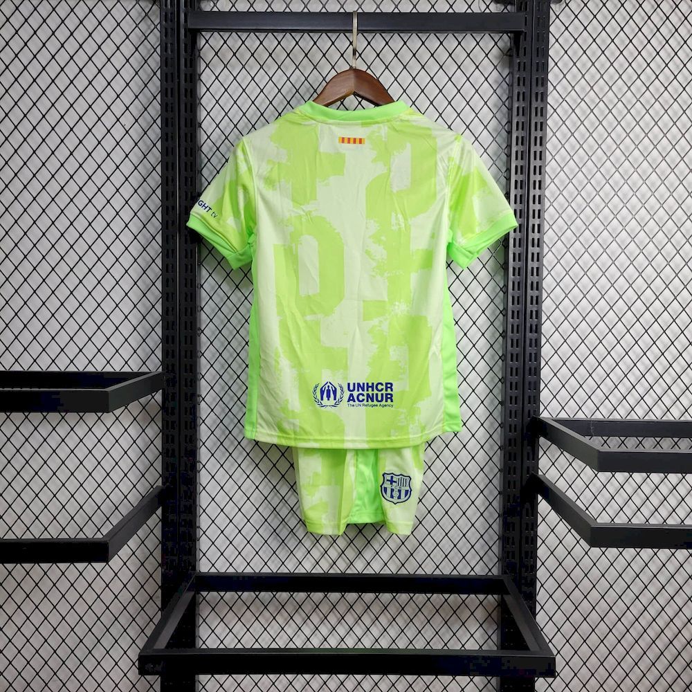 Barcelona Third 2024-25 Kids Kit S-XXL