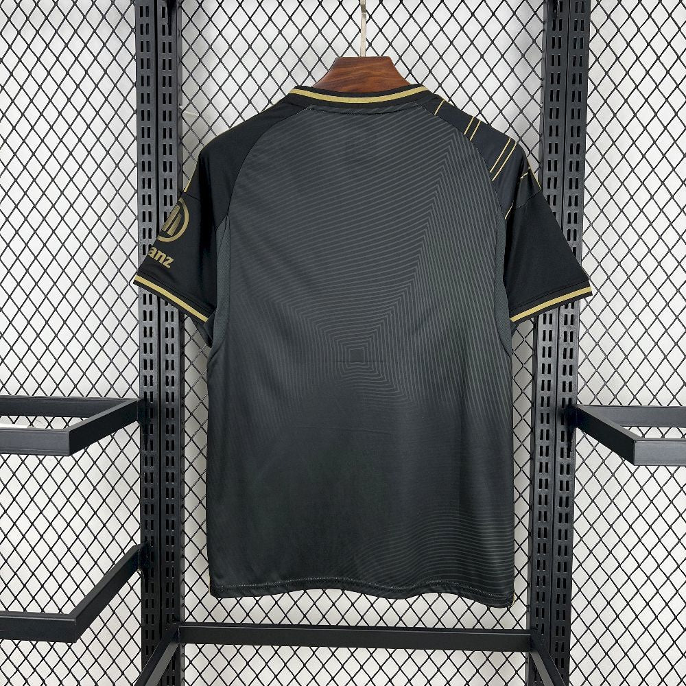 Bayern Munich 2025-26 Black Gold Special Edition Football Jersey S-XXL