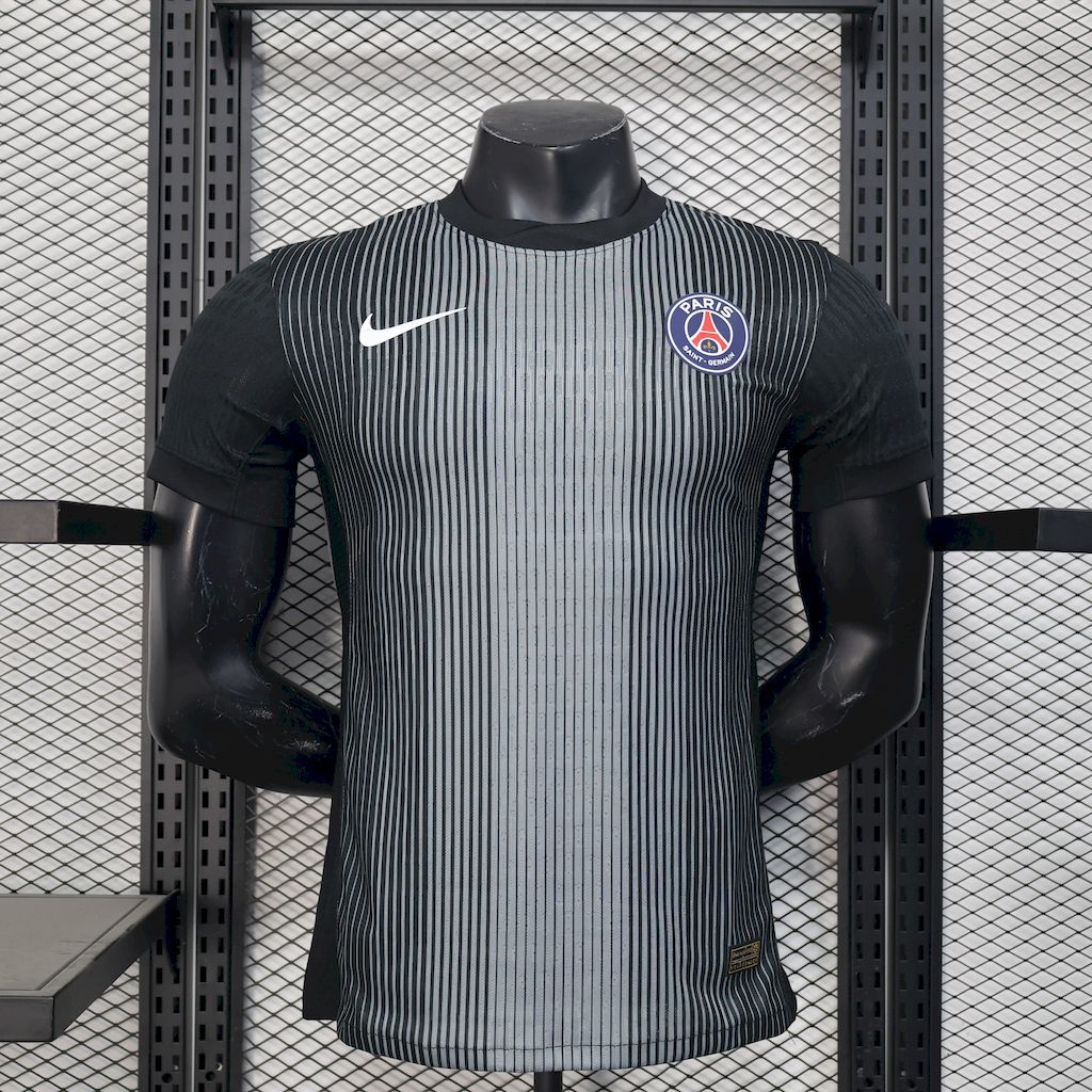 PSG 24-25 Black goalkeeper uniform Jersey Player Ver S-XXL