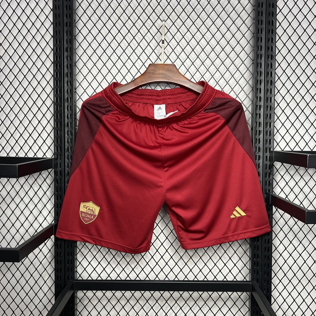 AS Roma 2024-25 Home Shorts S-XXL S-XXL