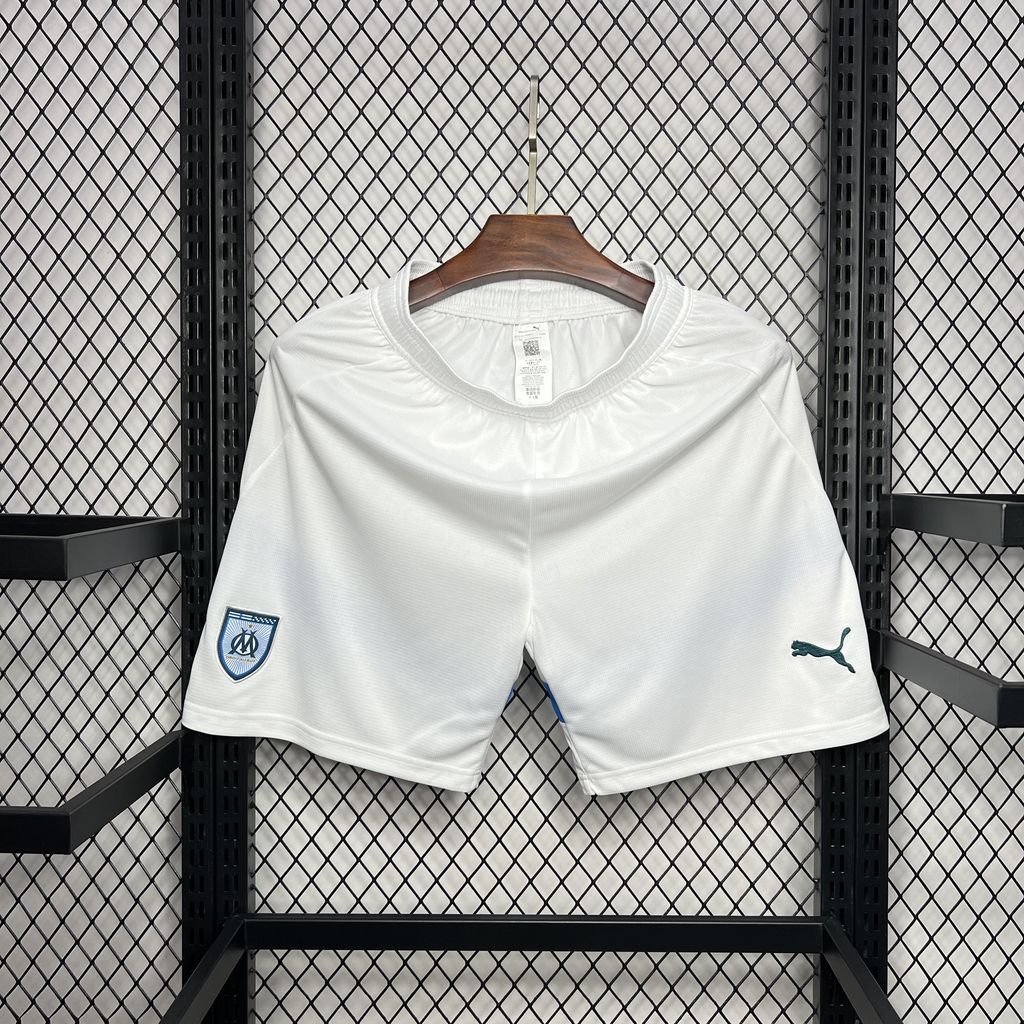 Olympique Marseille 2024-25 Home Shorts S-XXL