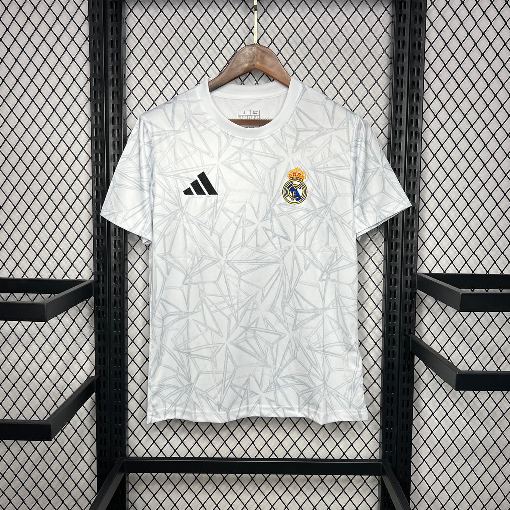 Real Madrid 2024-25 Pre-Match Training Jersey S-XXL