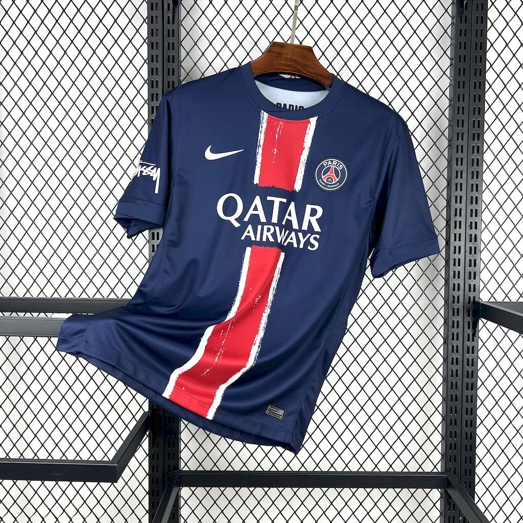 PSG 24-25 Home-Stussy Football jersey S-XXL