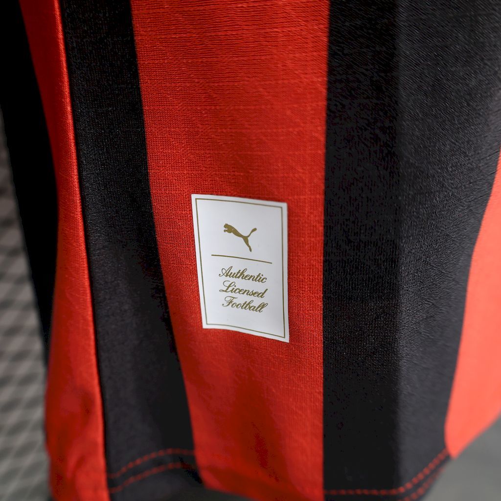 AC Milan 2024-25 125th Anniversary Edition Retro Long Sleeves Jersey P S-XXL