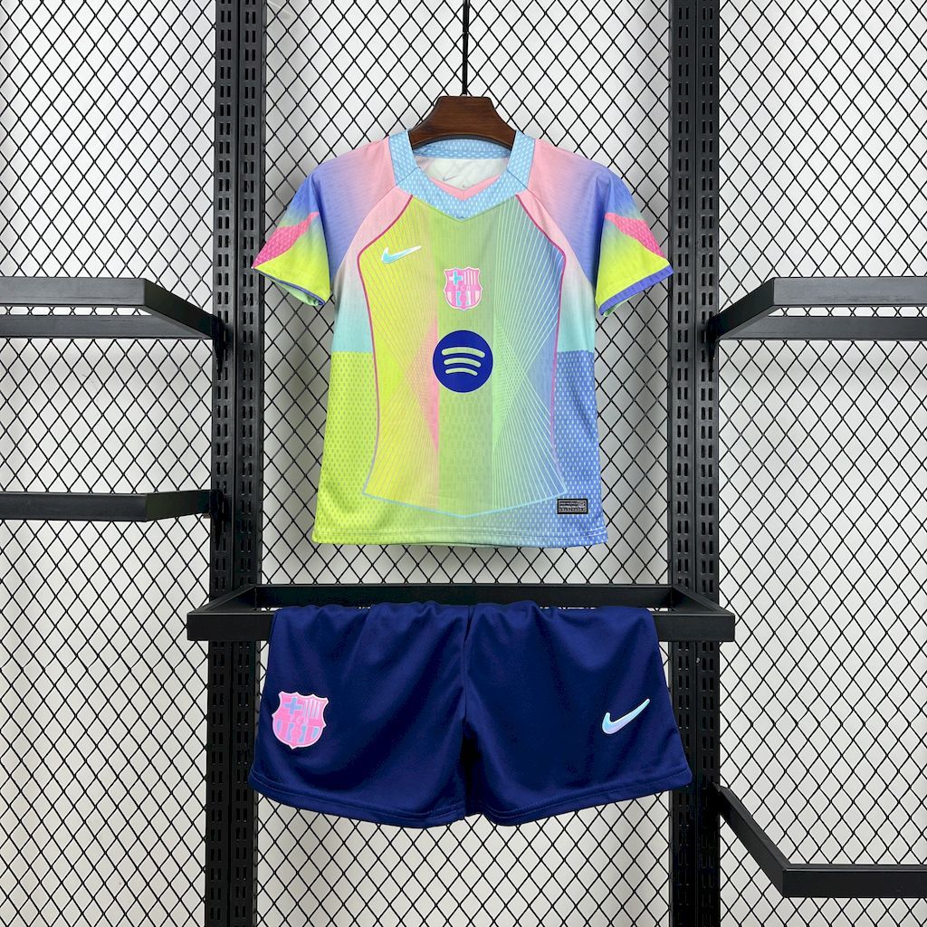 Barcelona 2025-26 Color special edition Kids Kit S-XXL