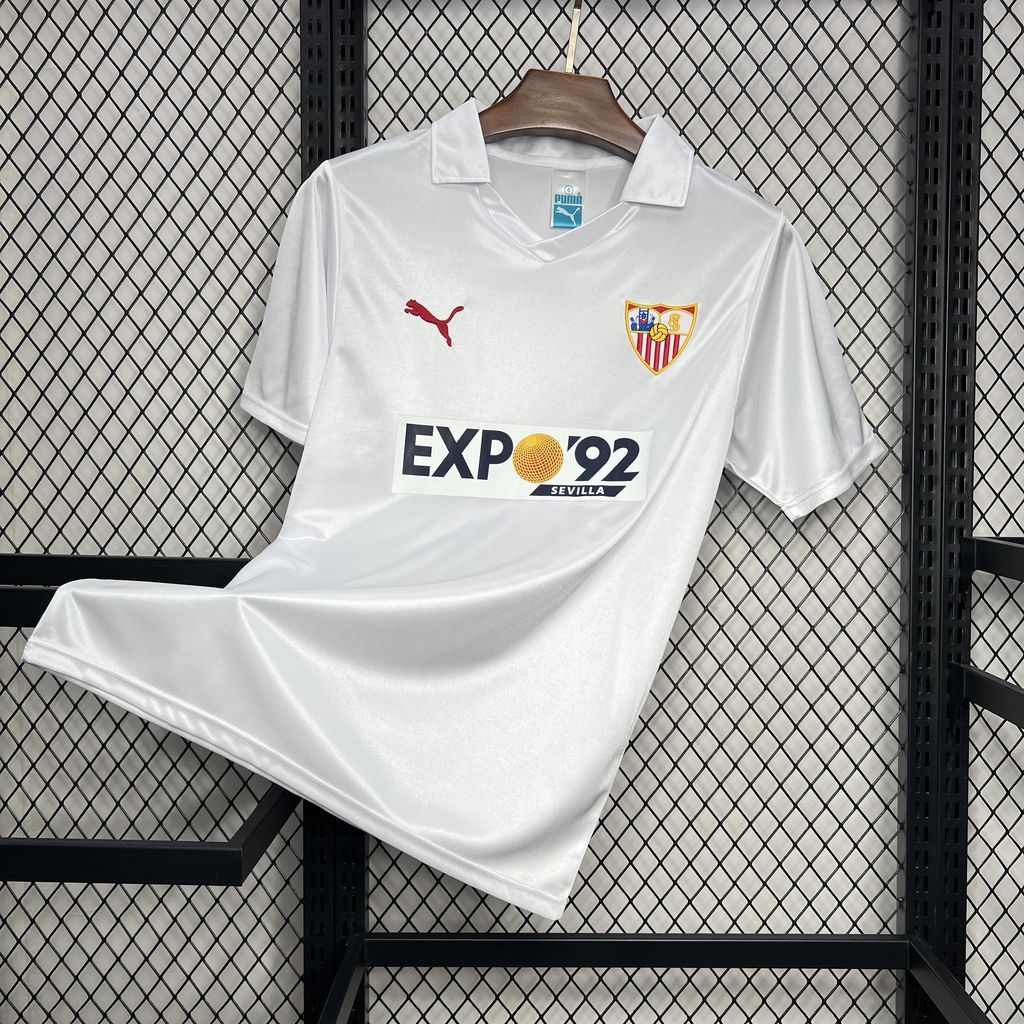 Sevilla FC 1987-90 Home Retro Jersey S-XXL