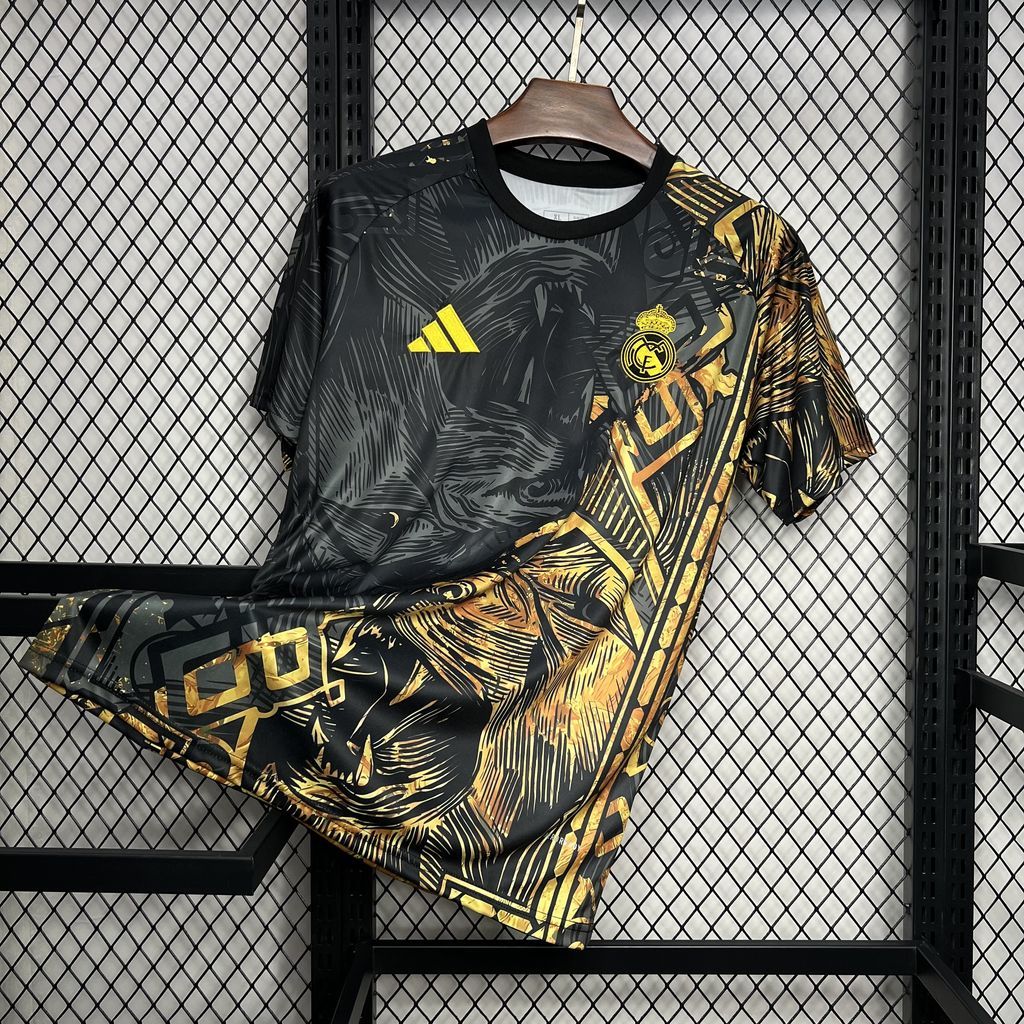 Real Madrid 2024-25 Special Edition Black Jersey S-XXL S-XXL