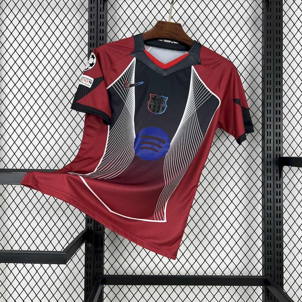 Barcelona 2025-26 Black and red special edition Football jersey S-XXL