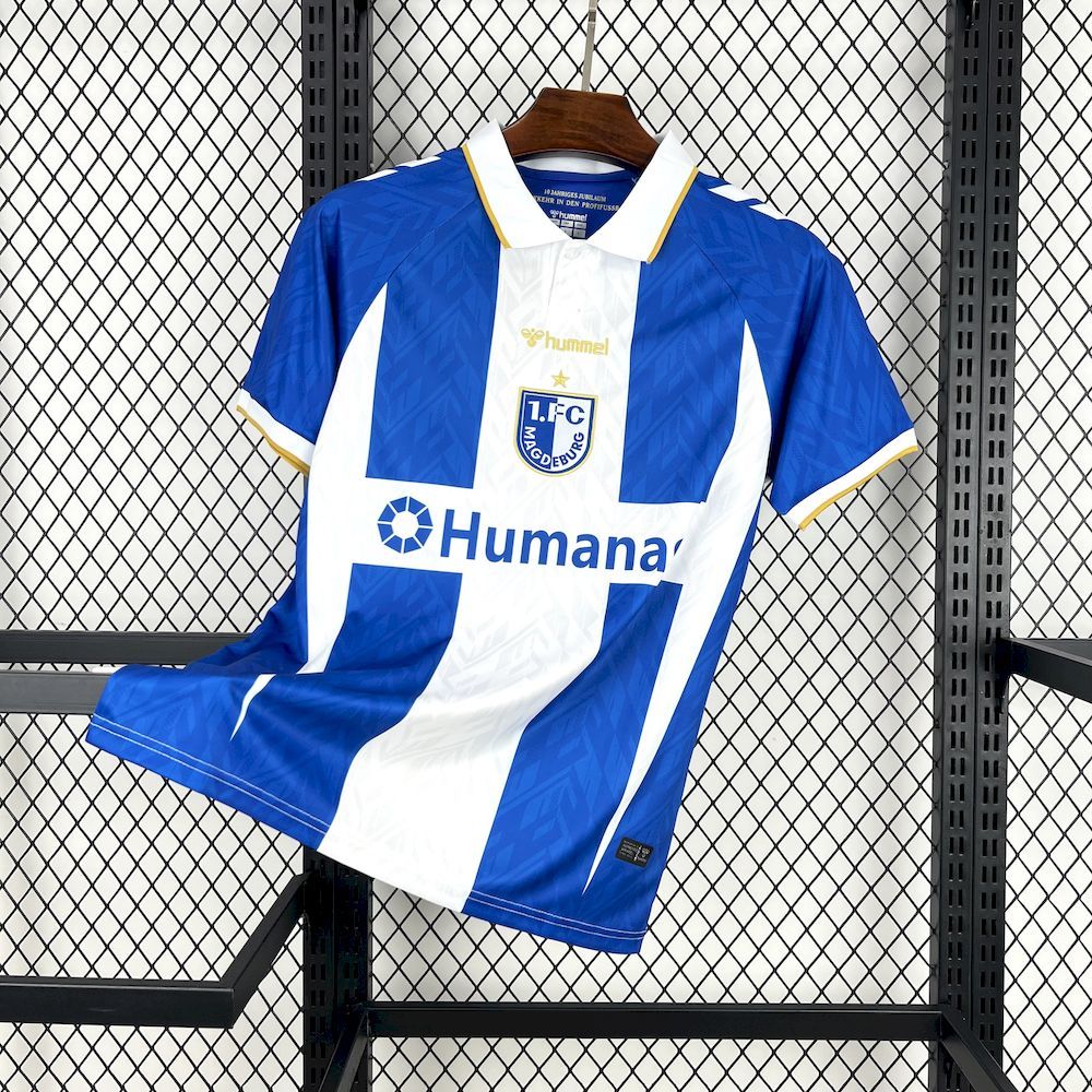 1.FC Magdeburg 2024-25Anniversary Football jersey S-XXL