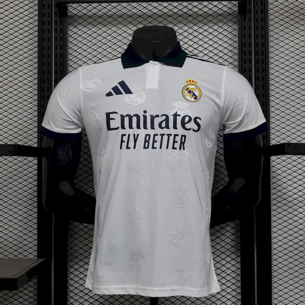 Real Madrid 2025-26 White special edition Jersey Player Version S-XXL