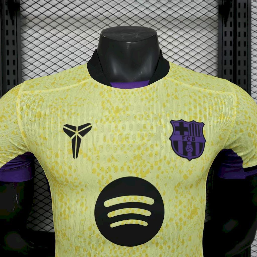 Barcelona 2025-26 Away Mamba Series Kobe Bryant Joint Edition Jersey P S-XXL