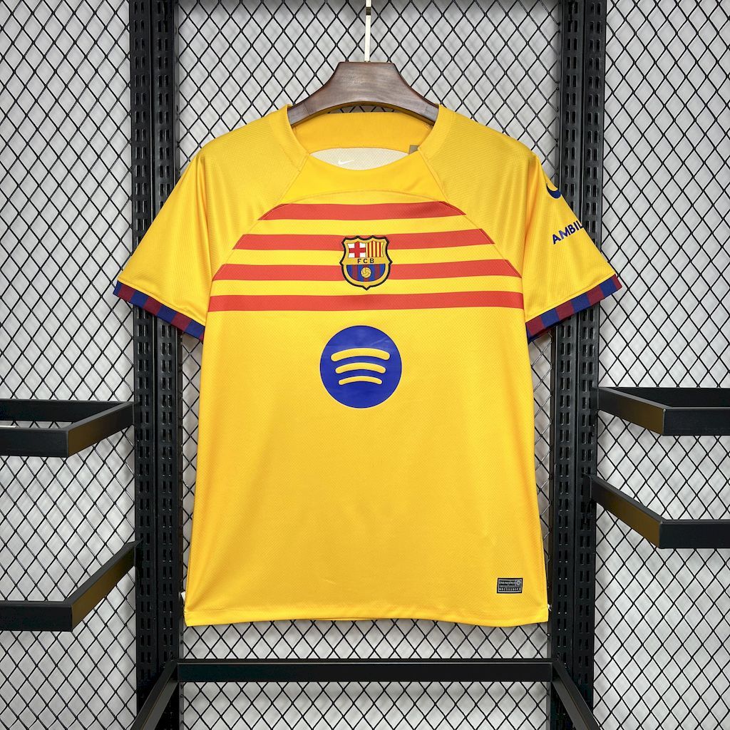 Barcelona 2024-25 Yellow Jersey S-XXXXL S-XXL