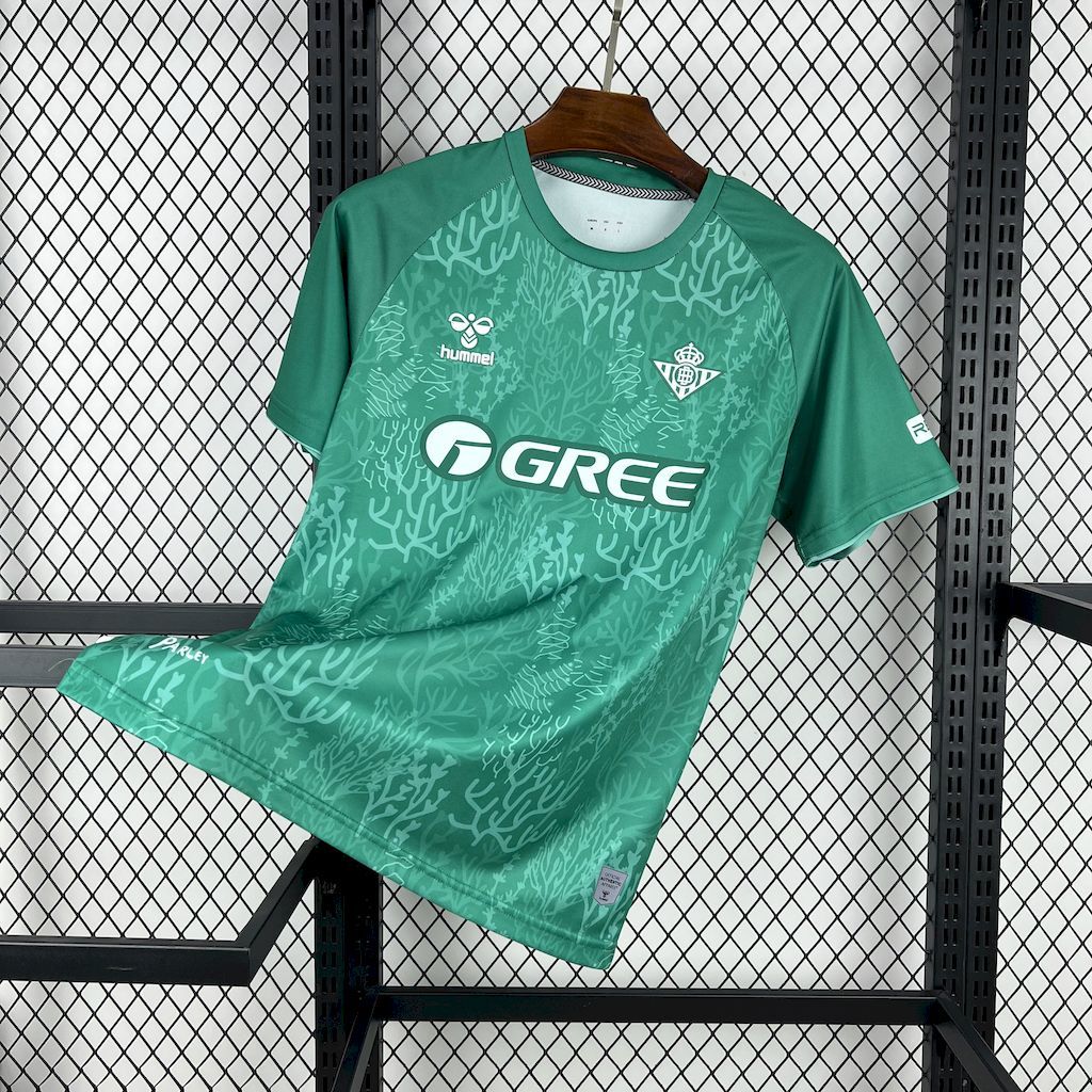 Real Betis 2024-25 Seaweed theme Jersey S-XXL