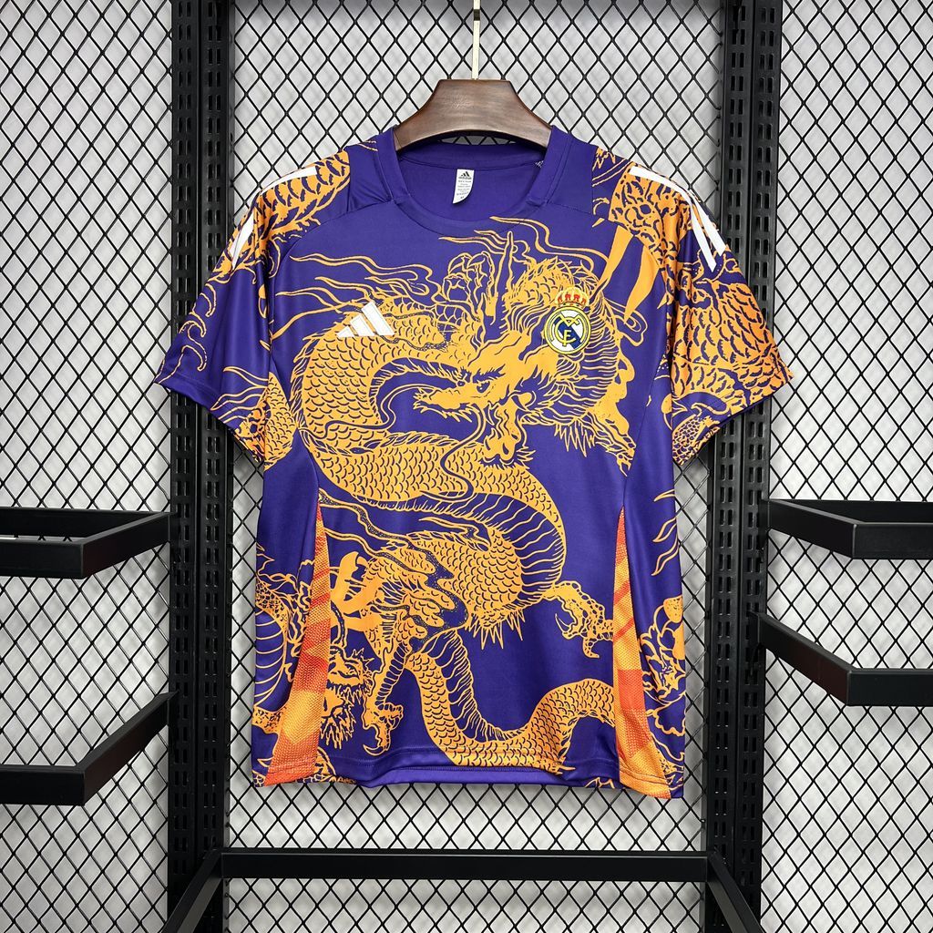 Real Madrid 2024-25 Purple Dragon Special Edition Jersey S-XXL S-XXL