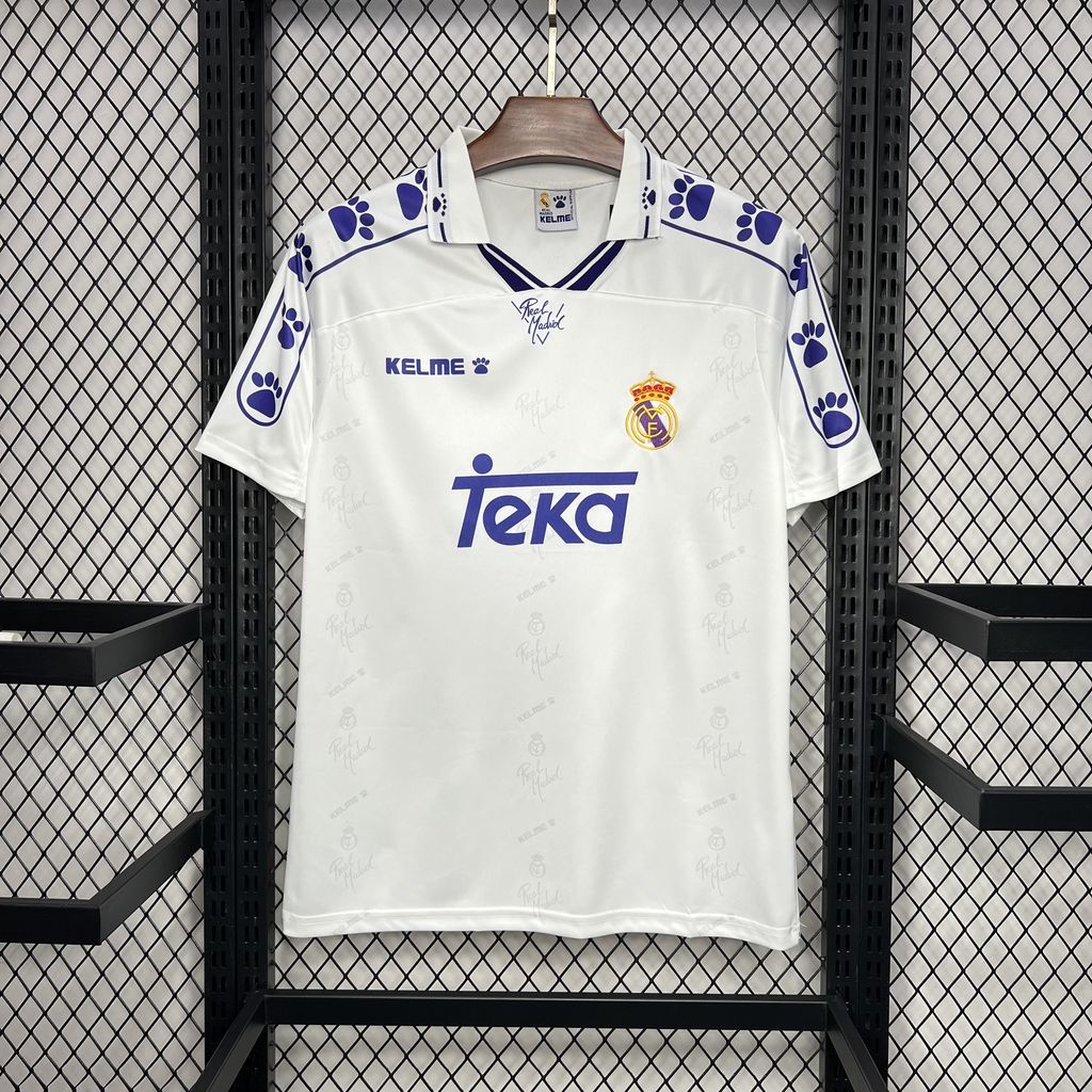 Real Madrid 1994-96 Home Retro Jersey S-XXL