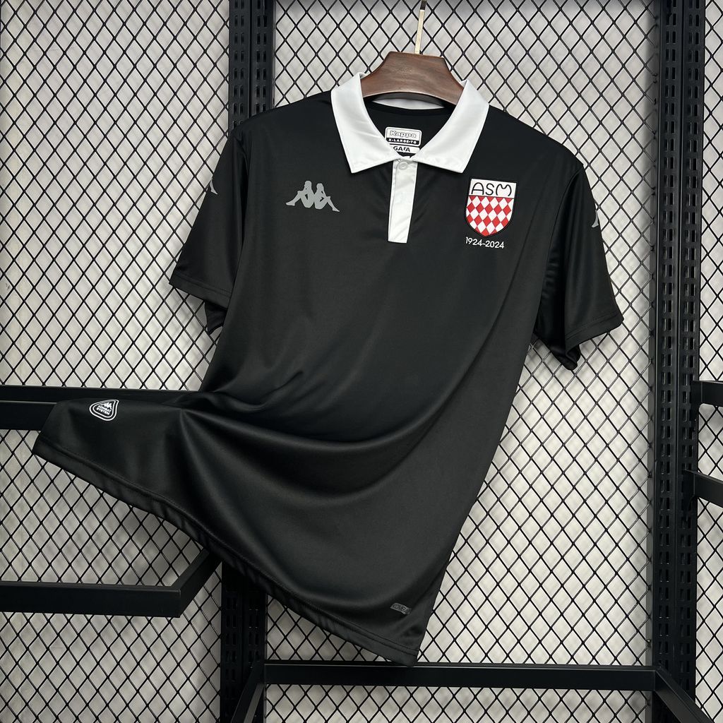 AS Monaco 2024-25 Black commemorative edition Jersey S-XXL S-XXL
