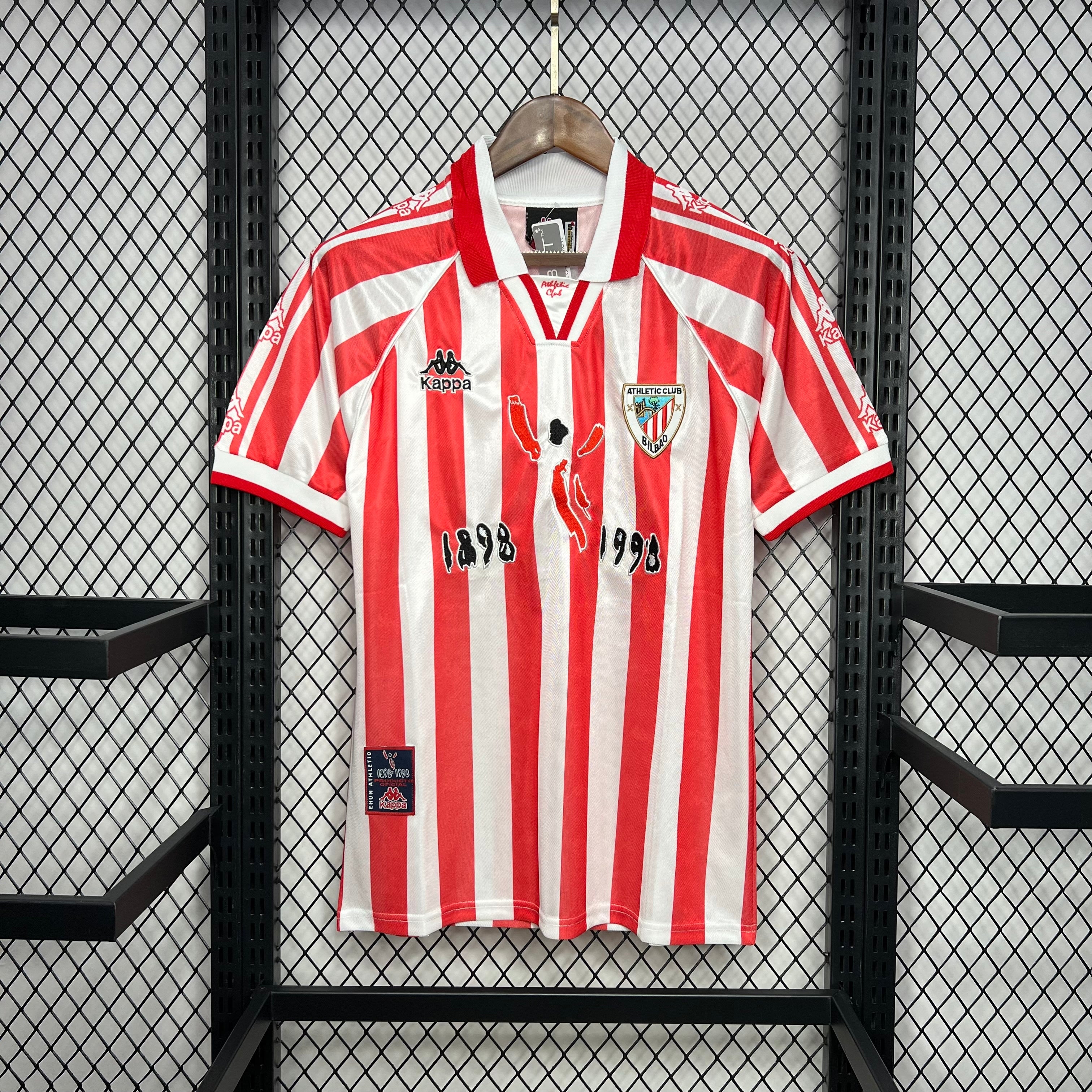 Athletic Bilbao 1997-98 Home Retro Jersey S-XXL