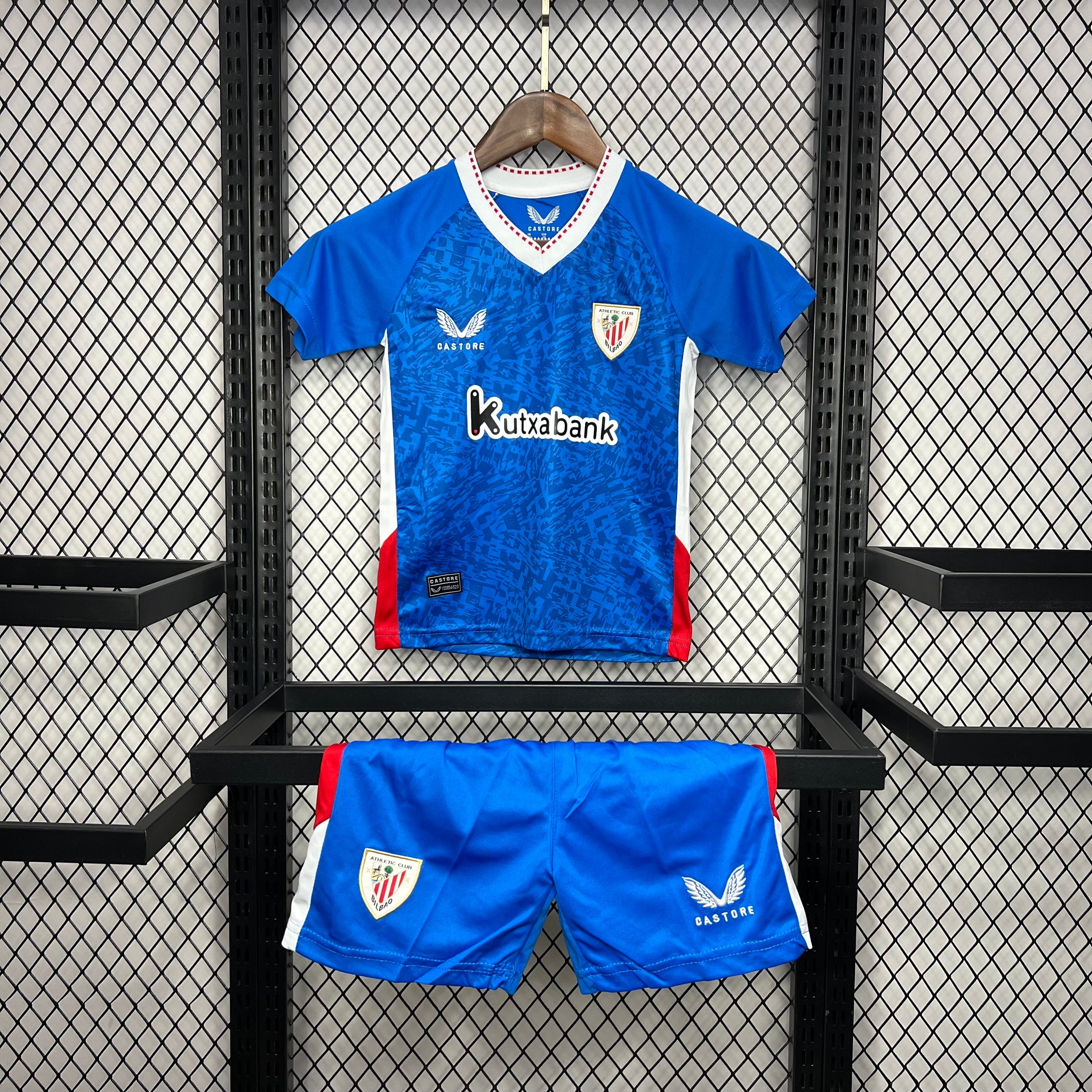 Athletic Bilbao 2024-25 Away Kids Kit S-XXL
