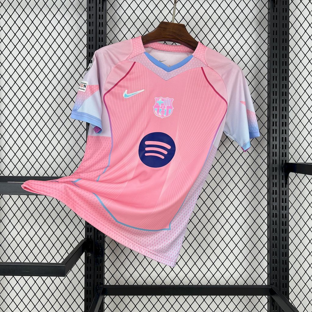 Barcelona 2025-26 pink special edition Football jersey S-XXL
