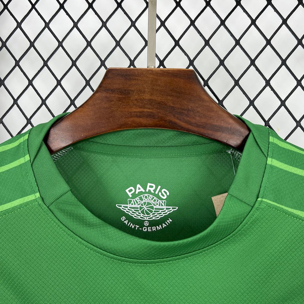 PSG 25-26 Green goalkeeper Long Sleeves Football jersey S-XXL