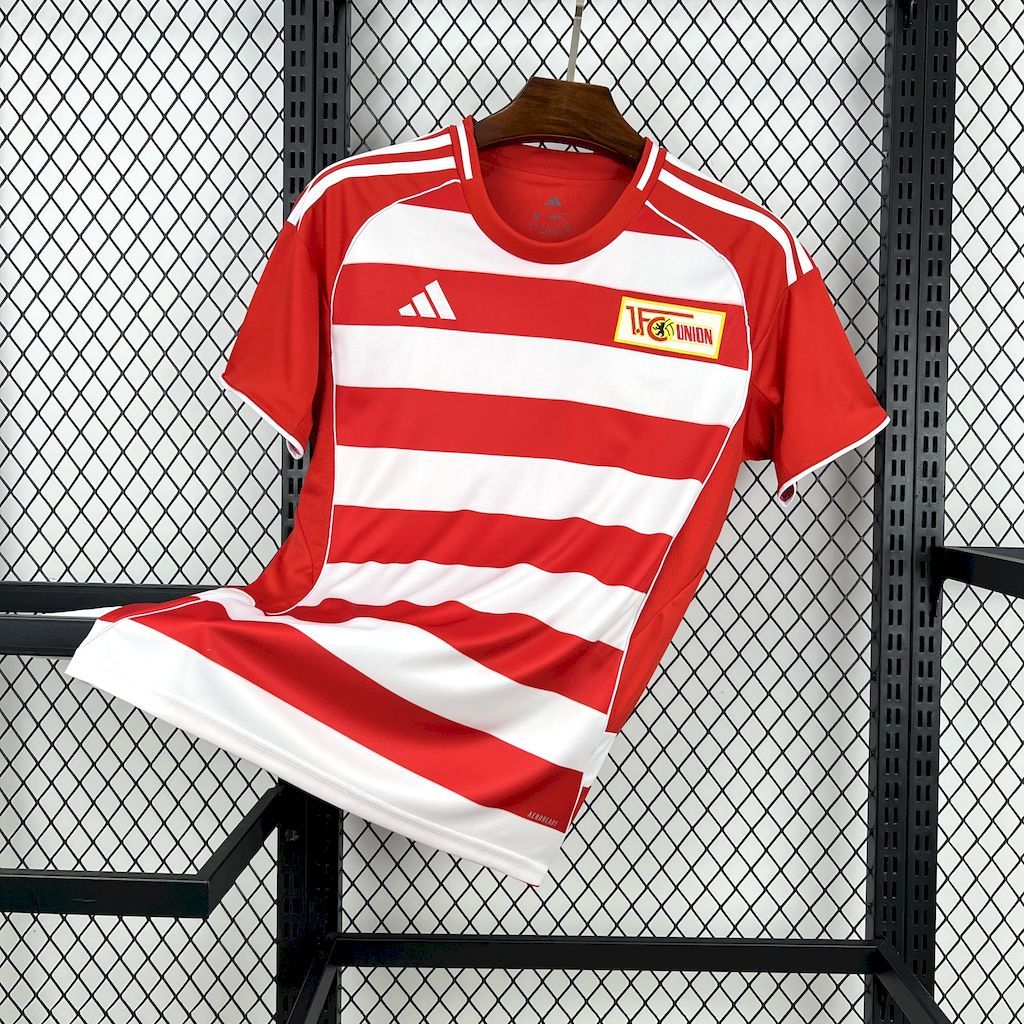 Top 11 Union Berlin 2025-26 Home Football Jersey S-XXL