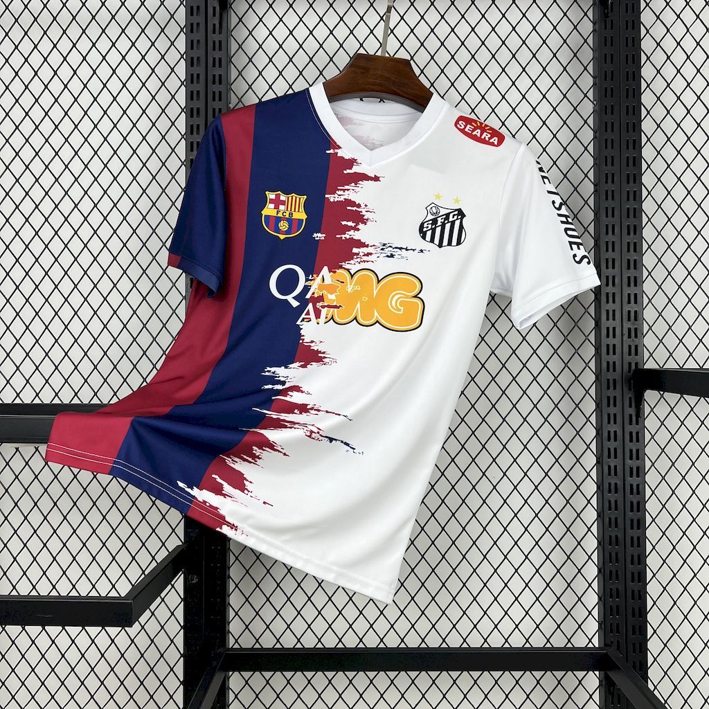 Neymar da Silva Santos Júnior 2025-26 Barcelona-Santos Jersey S-XXL