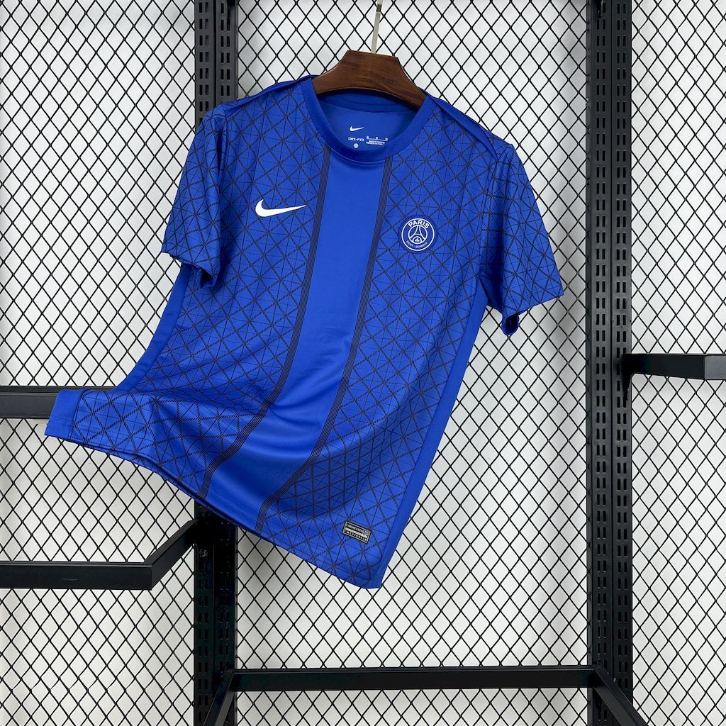 PSG 25-26 Pre-match training blue Football Jersey S-XXL