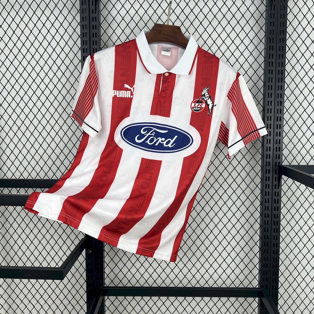 Top 11 1. FC Kln 1995-96 Home Retro Jersey S-XXL