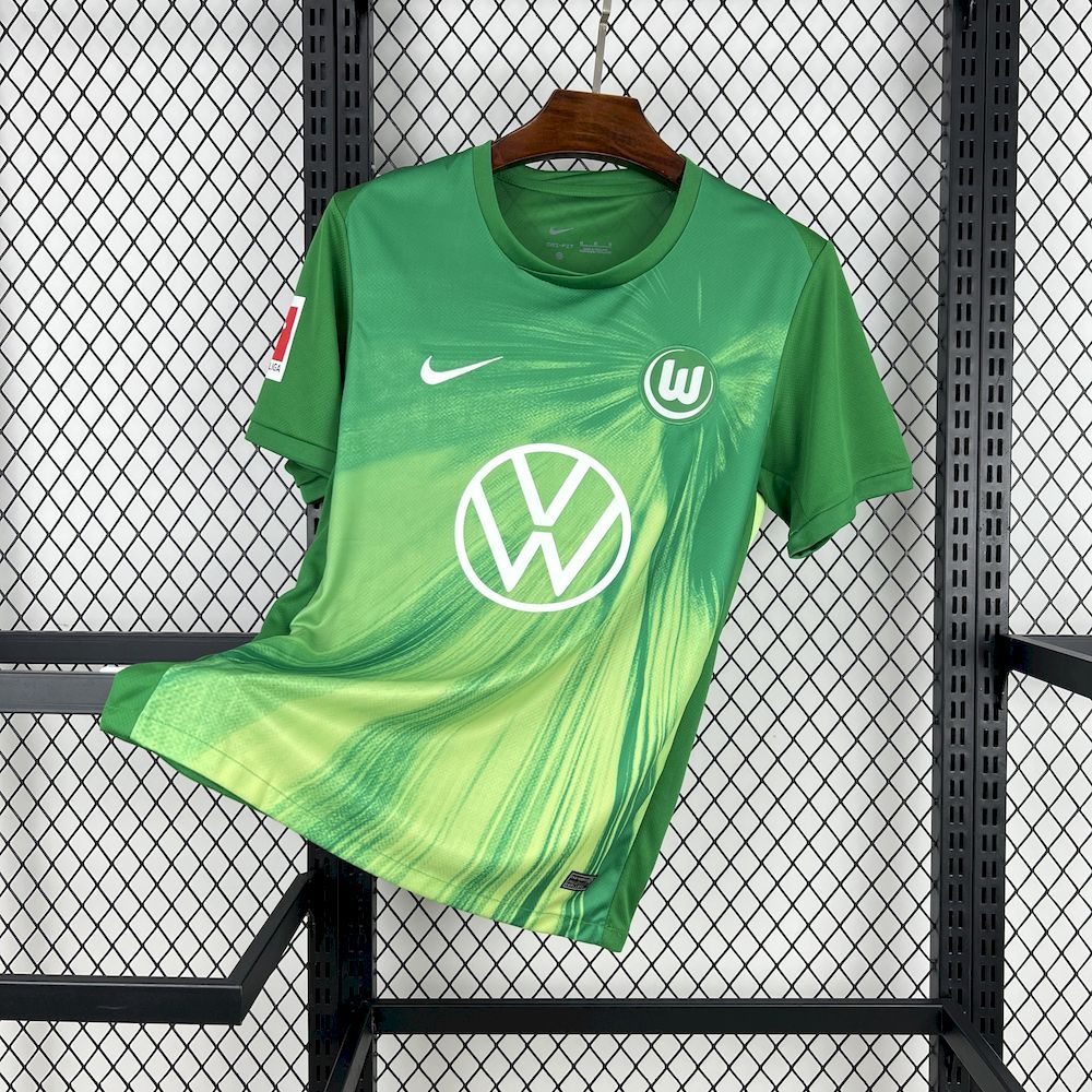 Top 11 Wolfsburg 2025-26 Home Football jersey S-XXL