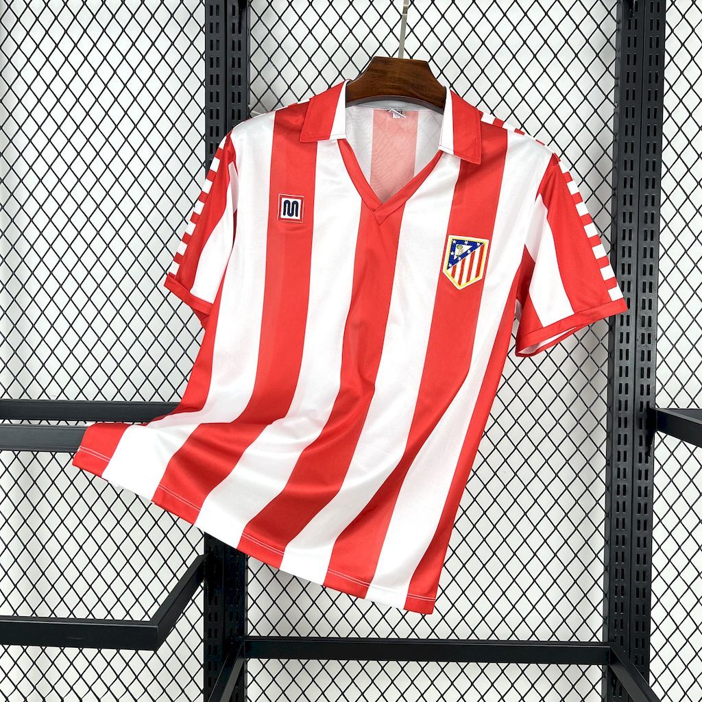 Atletico Madrid 1982-83 Home Retro Jersey S-XXL