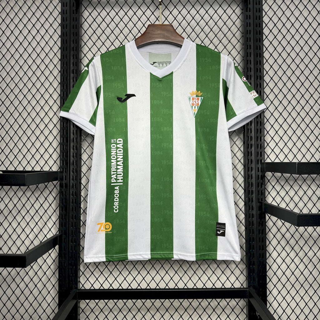 Cordoba CF 2024-25 Home Jersey All Sponsors S-XXL S-XXL