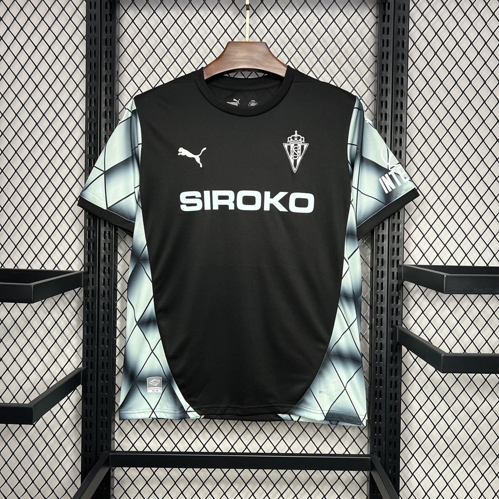 Sporting de Gijon 2024-25 Away Jersey S-XXL S-XXL