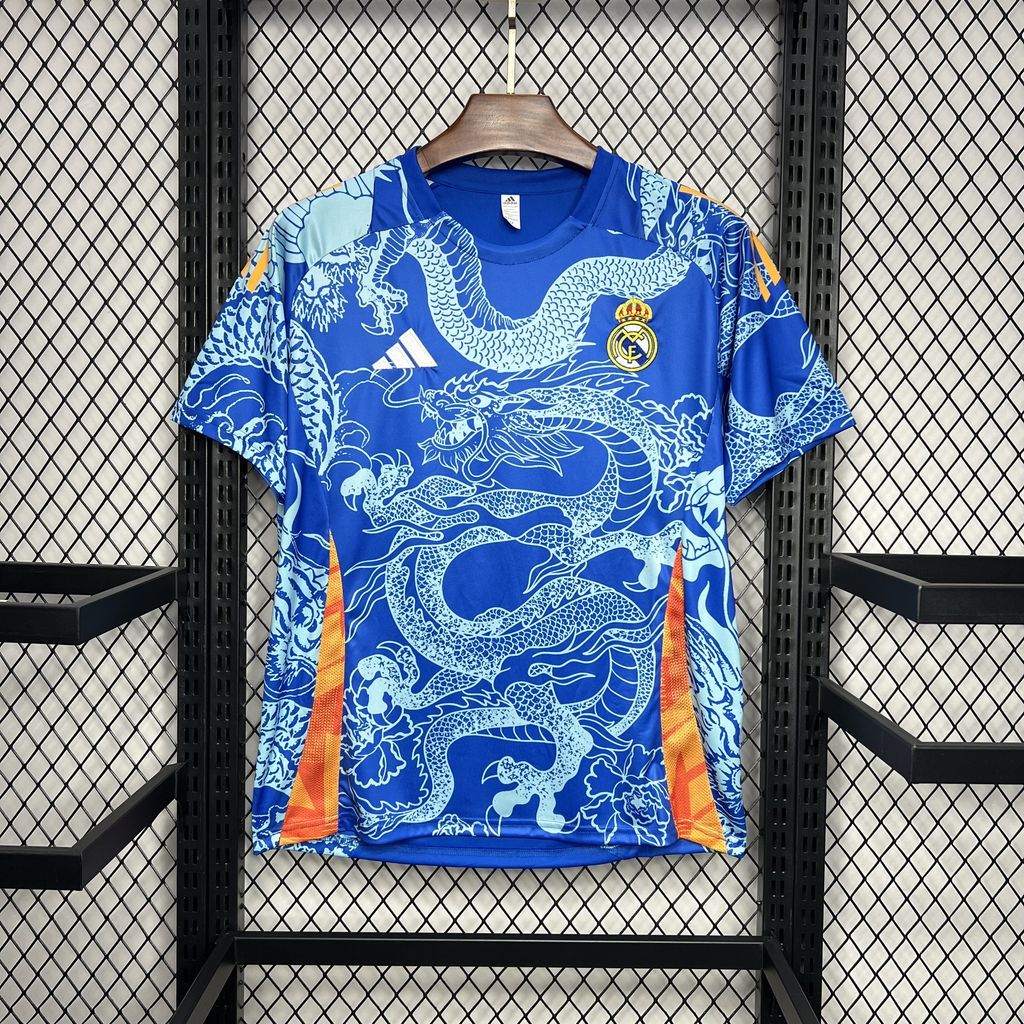Real Madrid 2024-25 Blue Dragon Special Edition Jersey S-XXL S-XXL