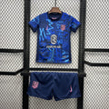 Atletico Madrid 2024-25 Third Kids Kit S-XXL