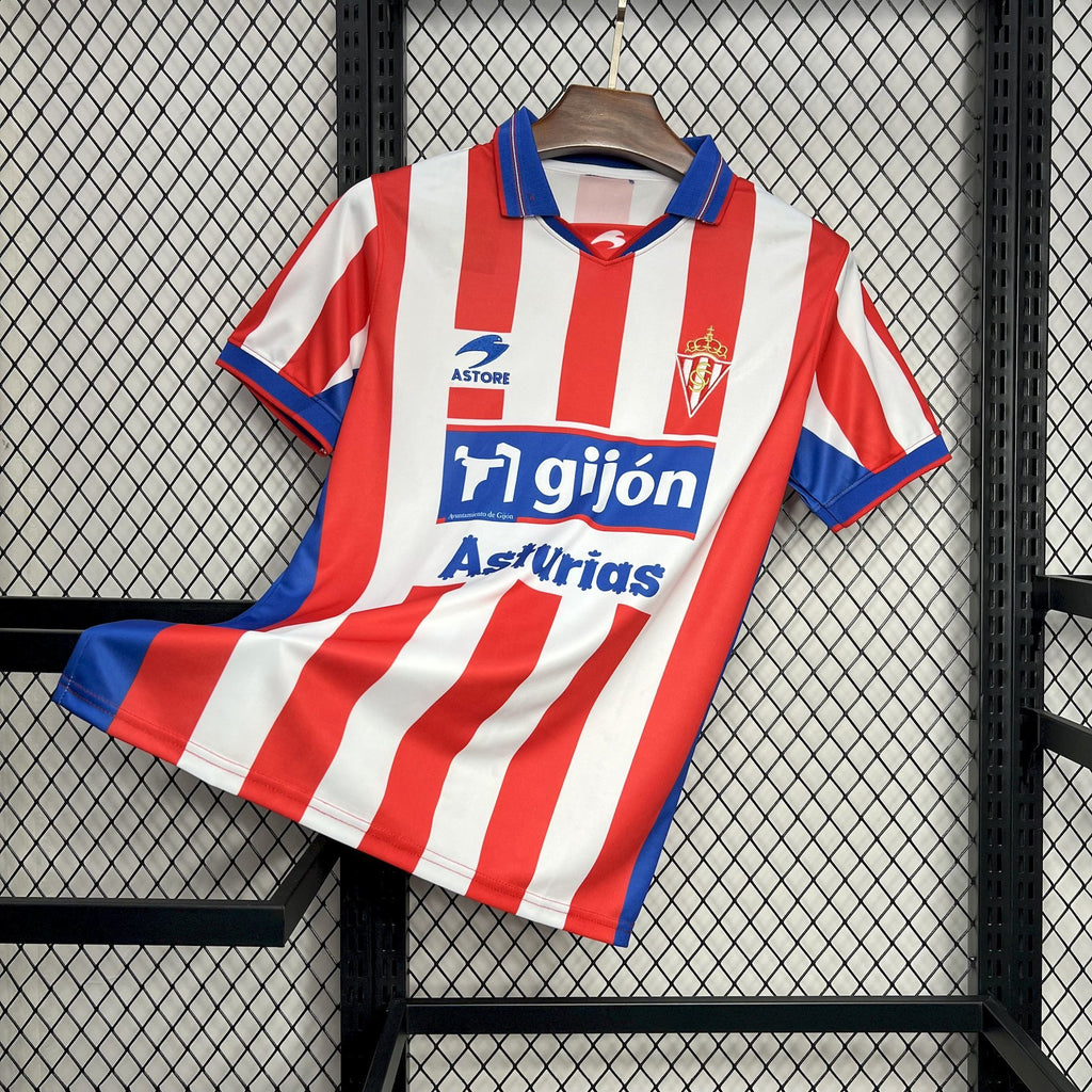 Sporting de Gijon 2001-02 Home Retro Jersey S-XXL