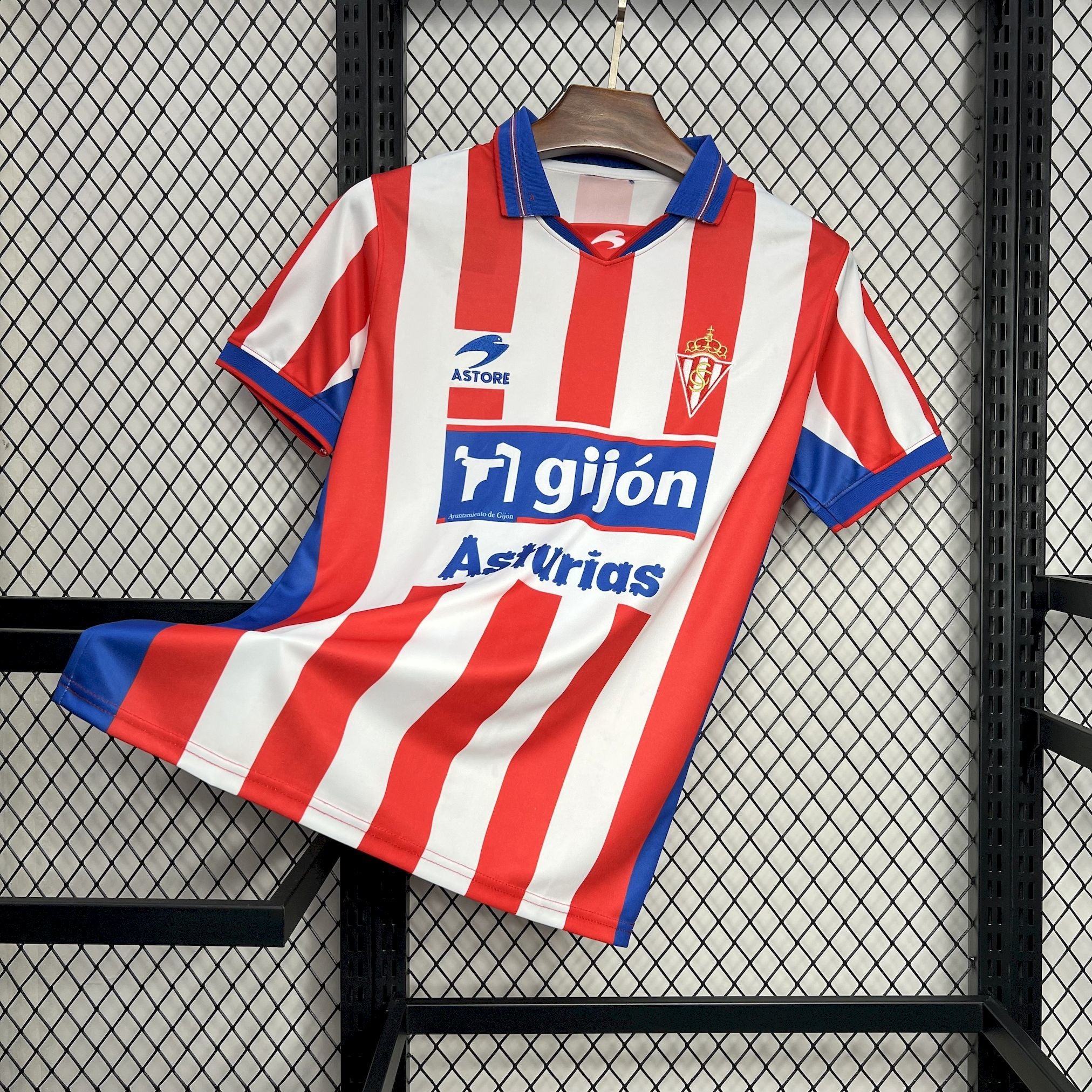 Sporting de Gijon 2001-02 Home Retro Jersey S-XXL