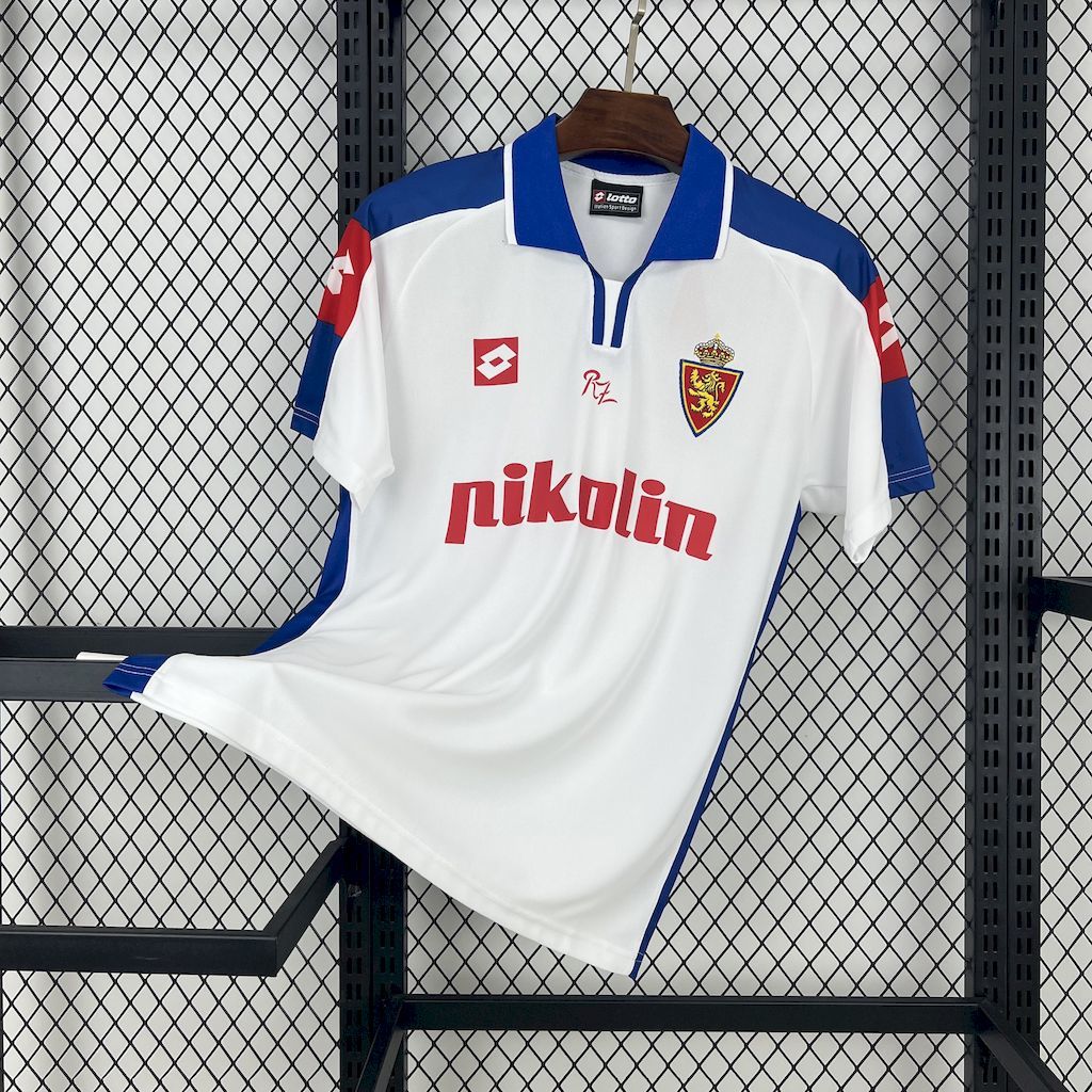 Top 11 Real Zaragoza 2004 Home Retro Jersey S-XXL